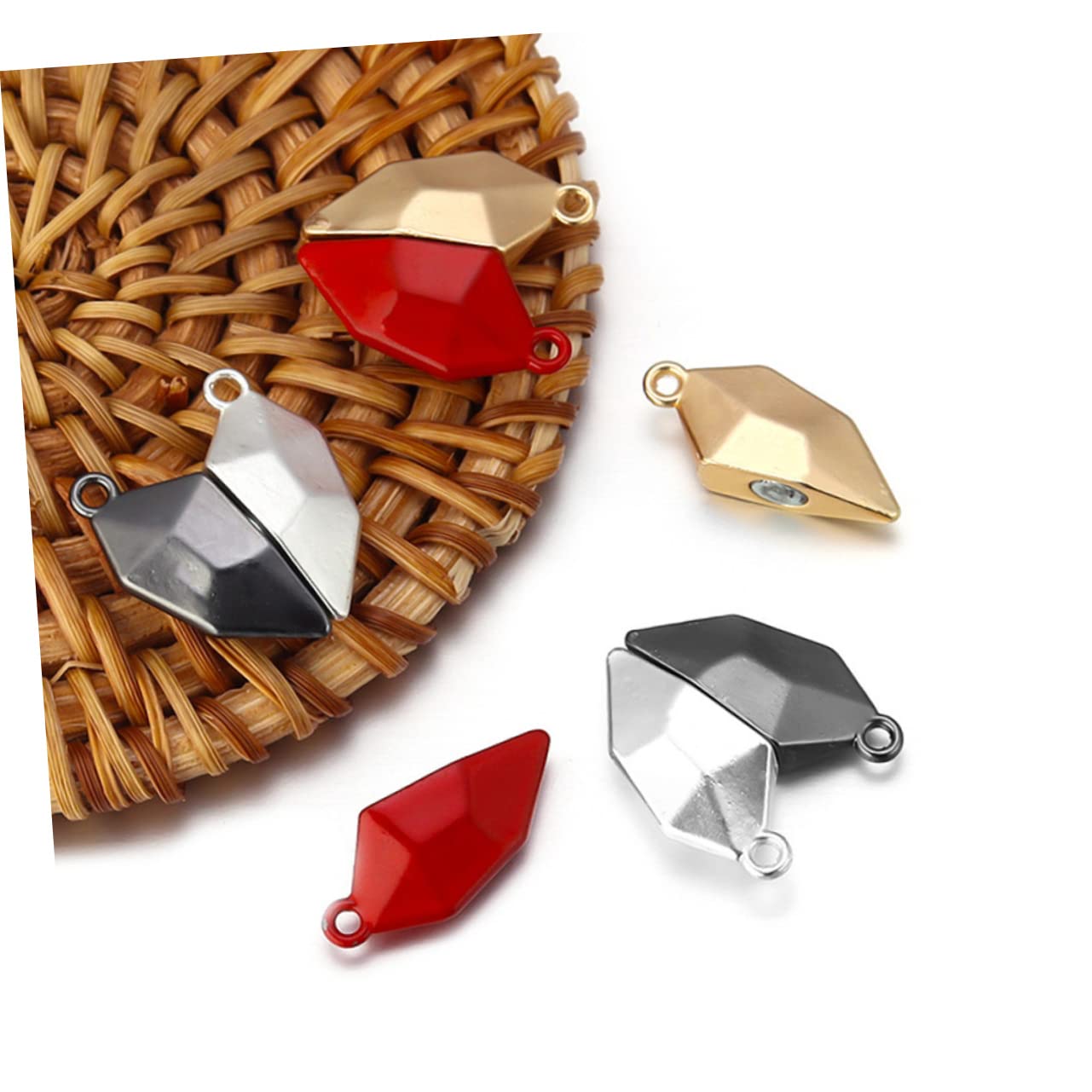 NUOBESTY 1 Lot De 4 Fermoirs Pour Colliers, Pendentifs