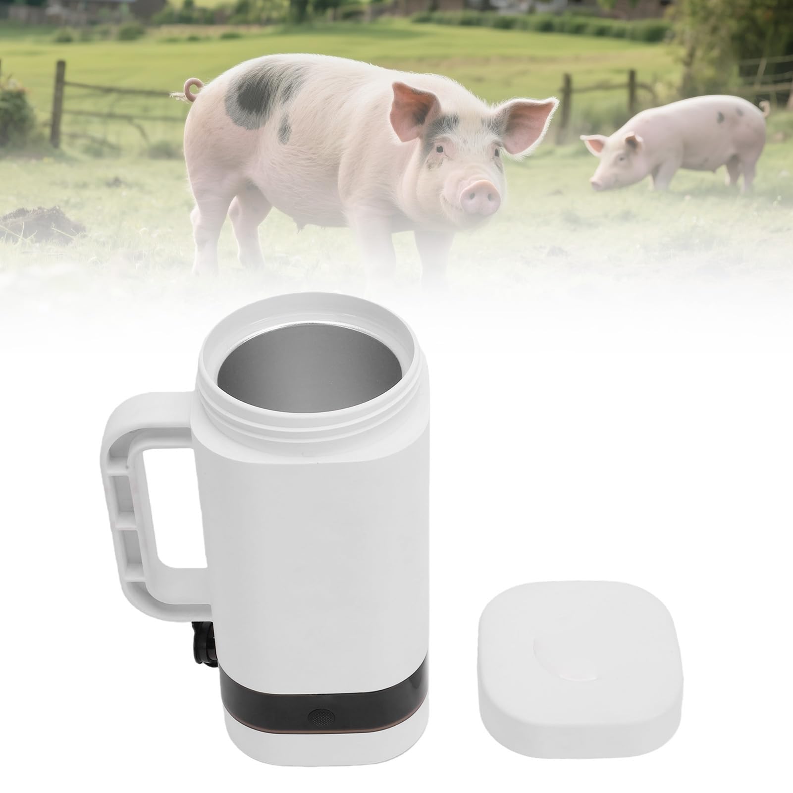 Tnfeeon Contenitori per la Raccolta dei Campioni Controllo per la Conservazione dello Sperma con Batteria Agli Ioni di Litio Incorporata Tazza Isolante per Sperma da 3200 MAh Tazza per la Raccolta