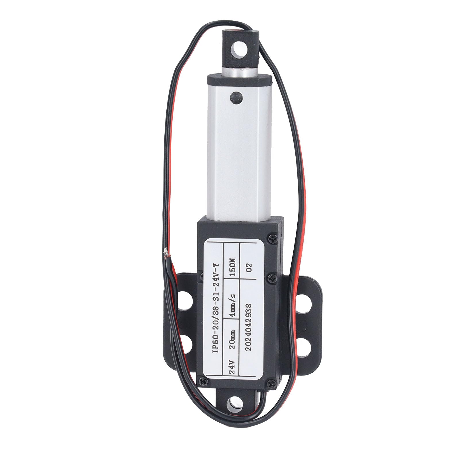 Attuatore Lineare Elettrico Ad Alta Sicurezza Corsa 20 Mm Velocità 4 Mm/s Spinta 150 N Mini Attuatore Lineare Retrattile Automatico Industriale Medico