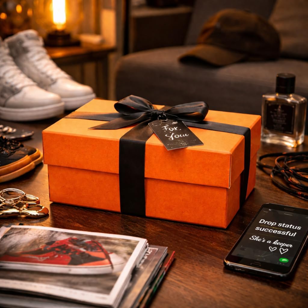 Sneaker Candle in GiftBox - Air Wax - Easter Gifts for Teen Boys - Sneakerhead Gift - Hypebeast Gift - Birthday Gifts for Teenage Boys - Sneaker Lover Candle for Men - Hype Beast Decor