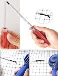 Abaigeal 6 Pcs Triangle Head Magnetic Screwdrivers Set (1.8/2.0/2.3/2.7/3.0/4.2mm) Y Shape Driver Tool Kit for Fixing Electronic Toys Battery Disassemble
