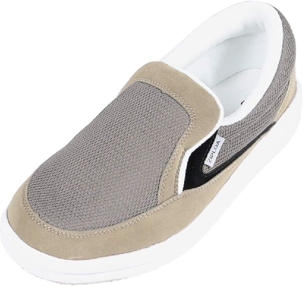 Amazon | [CO-COS] [コーコス信岡] 作業靴 スリッポン ZIPLOA