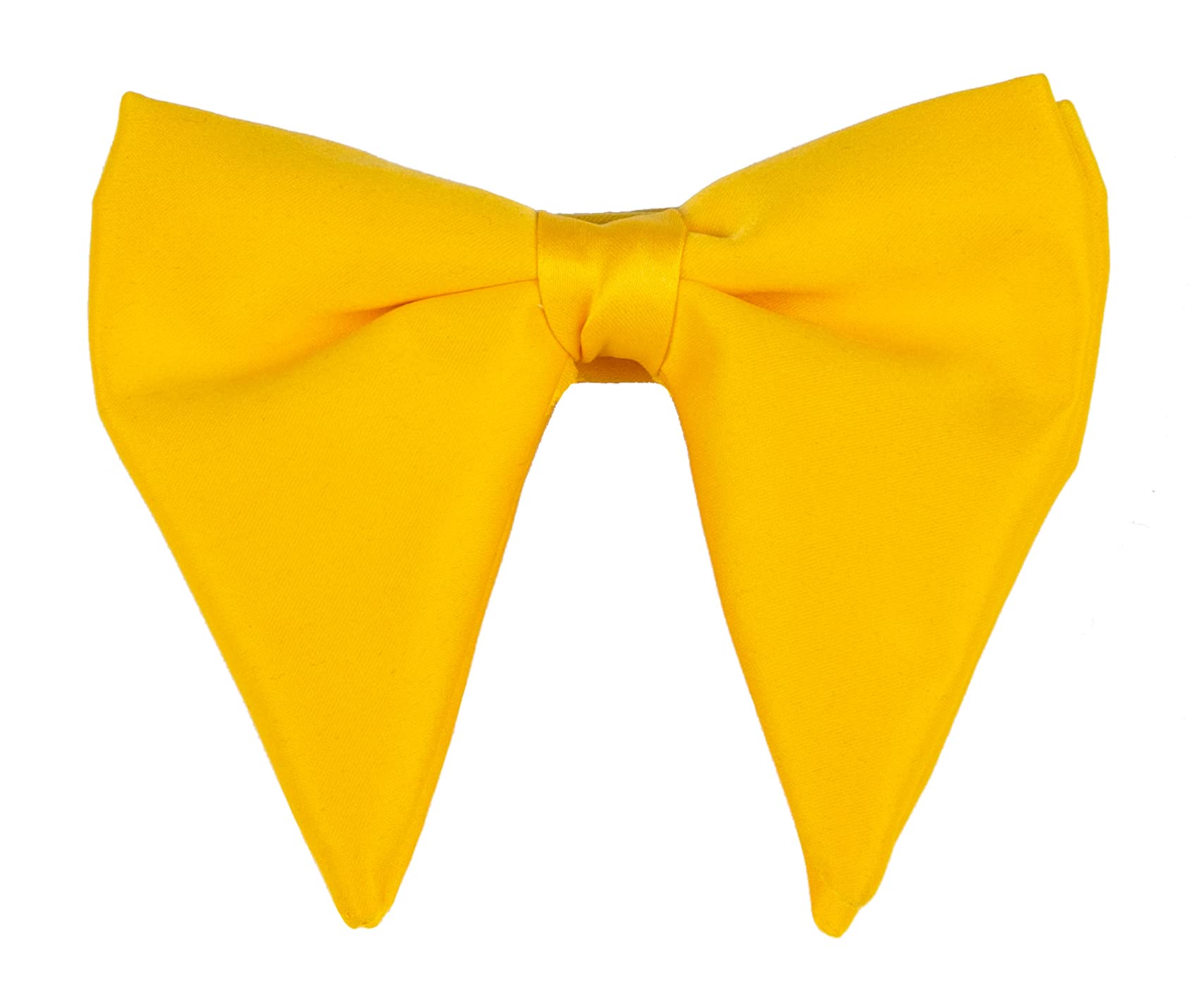 Mens Oversized Satin Silk Bow Tie Solid Color Formal Tuxedo Big Bowtie