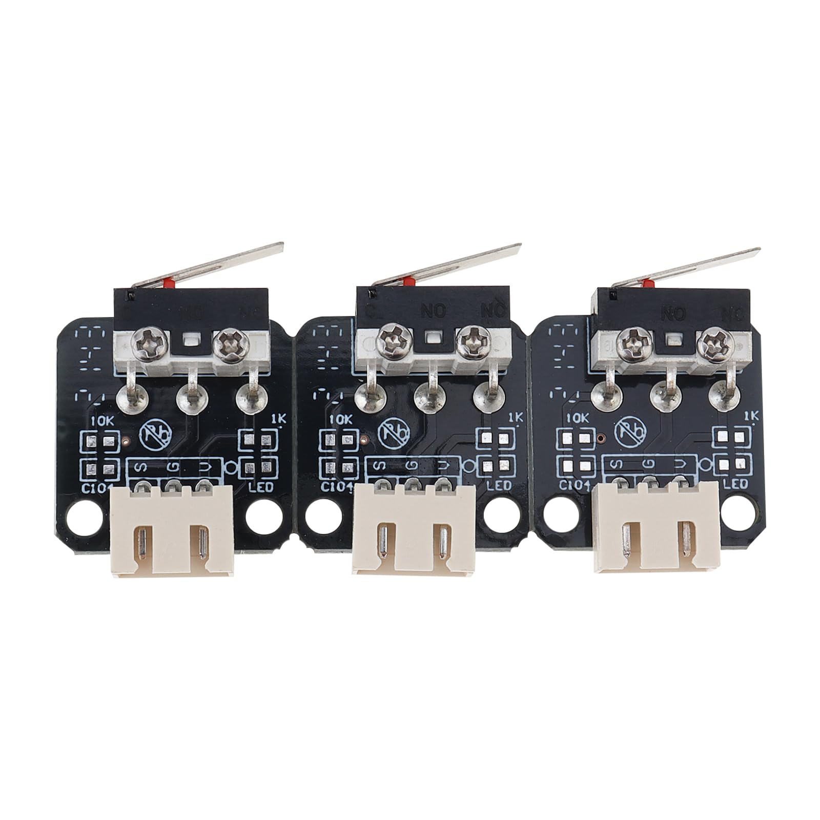 Cable XYZ para motor paso a paso de impresora 3D con 3 interruptores de final de carrera, compatible con Ender 3/Ender 3 Pro/Ender 3X. Cable para motor paso a paso e interruptor de final de carrera.