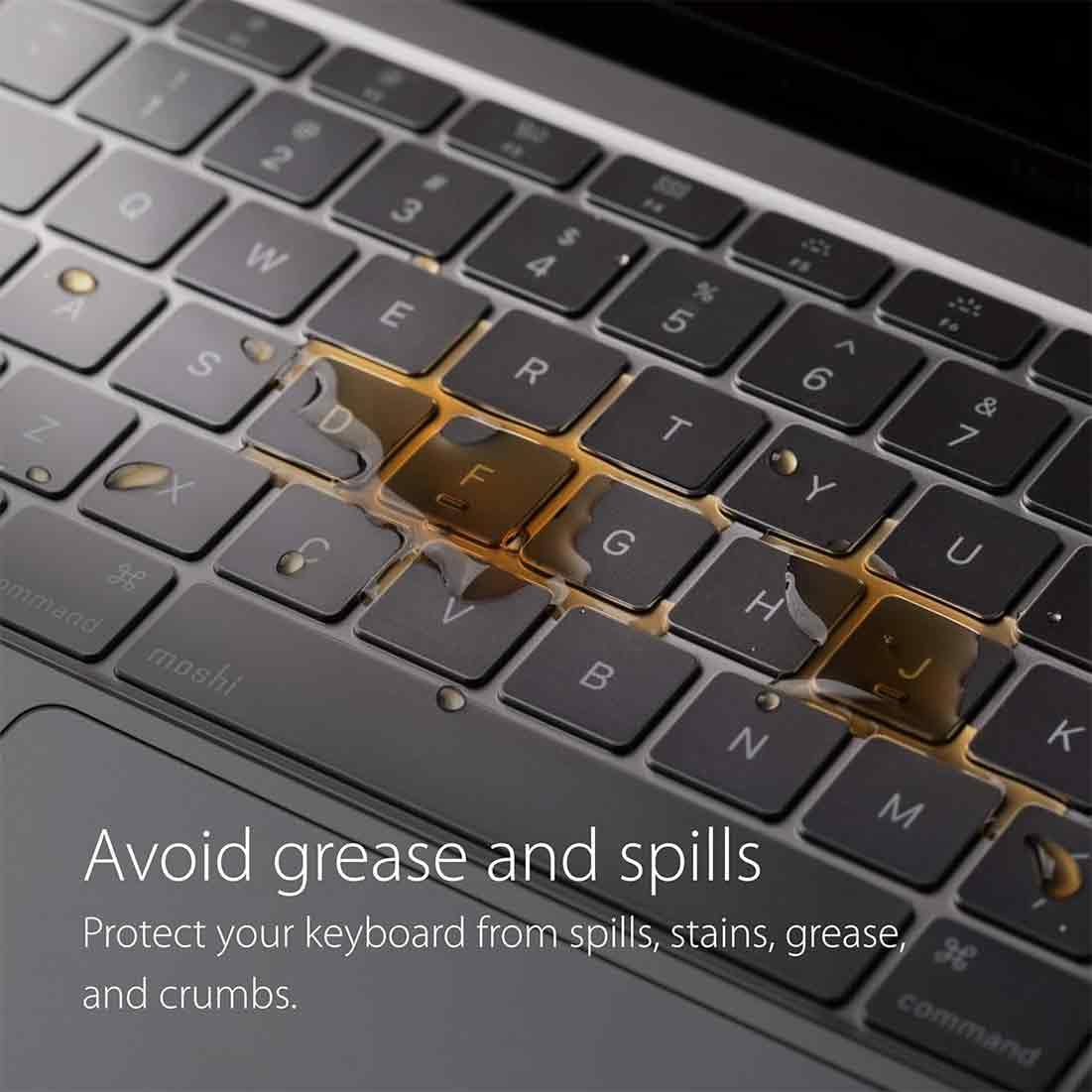 Protection Tastiera MacBook Air 13 M1 2020 - TPU Trasparente 0.1mm, Layout EU, Antimacchia - Foto 12