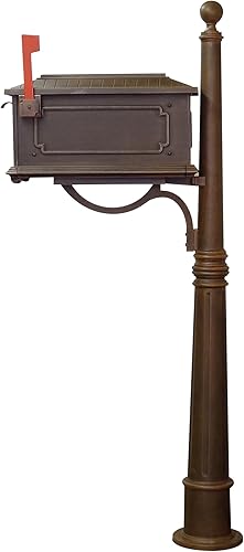 Miniatura 6 de Kingston Curbside Buzón con buzón Ashland Color cobre