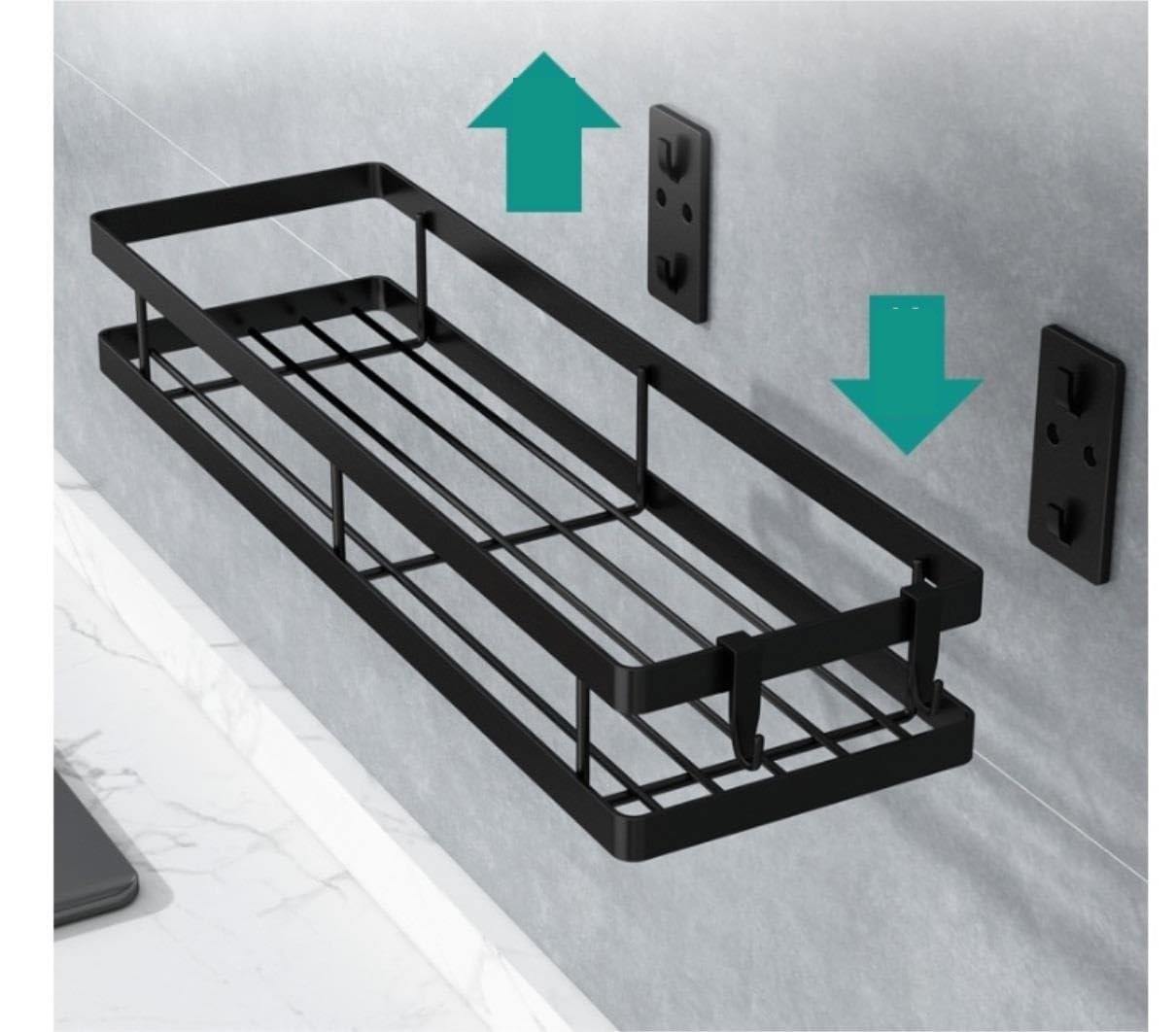 Especiero Estantería de Especias Portaespecias Estante De Especias De Montaje En Pared, Estante Colgante De Acero Al Carbono Para Especias, Organizador, Estante De Almacenamiento De Especias Para Coci
