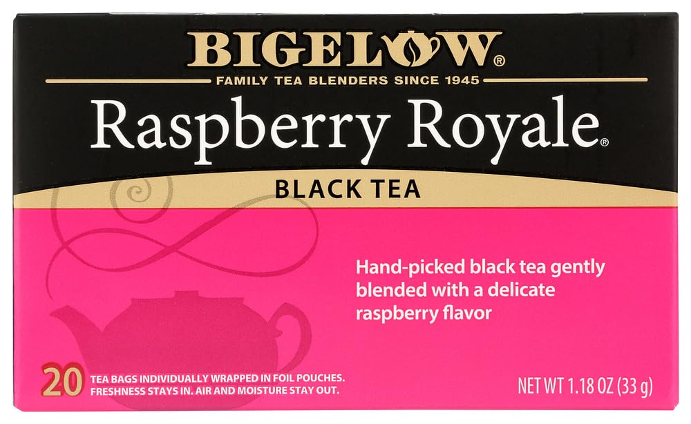 Bigelow Raspberry Royale Tea Bags - 20 ct (Pack of 2)