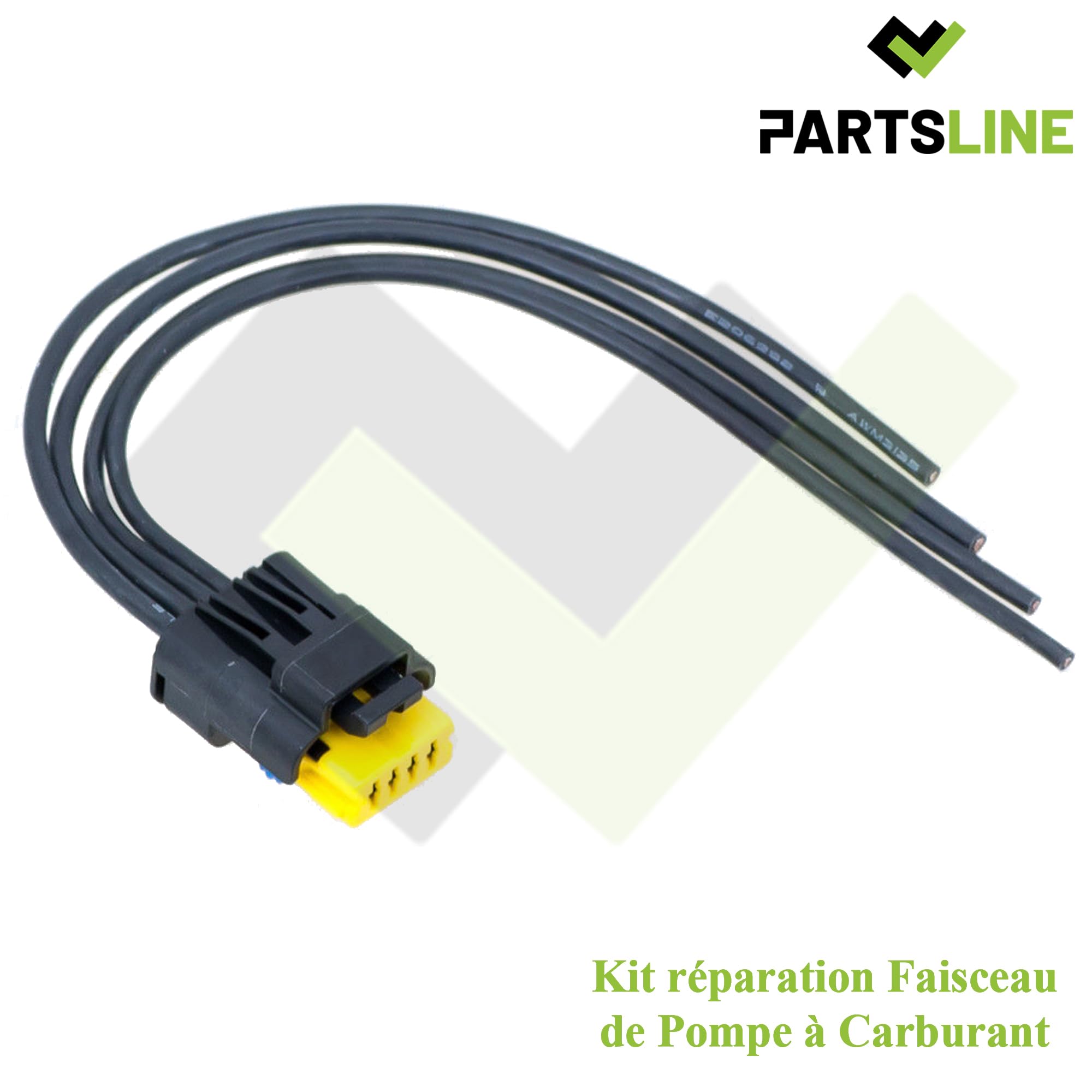 Kit Réparation Connectique Pompe à Carburant - Compatible Peugeot, Citroën, Renault - 4 Fils
