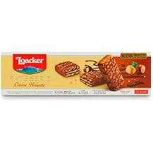 Loacker Gran Pasticceria Noisette 100g-Waffelgeback mit Haselnusscreme u.Milchschokolade