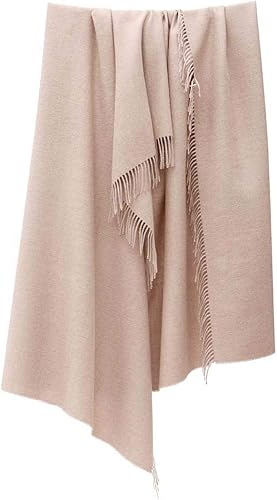 Miniatura 3 de Manta de lana de alpaca 100% para bebé, diseño de color sólido para cama, sofá, manta de lana de alpaca peruana, suave y cálida, 72 x 52 pulgadas