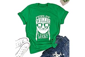 Feeling Willies Lucky Women Short Sleeve T-Shirt