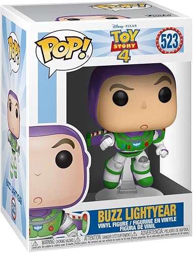 Miniatura 2 de Disney Pixar: Toy Story 4 - Buzz Lightyear Funko Pop! Figura de vinilo (incluye funda protectora de caja compatible), multicolor, 3.75 pulgadas