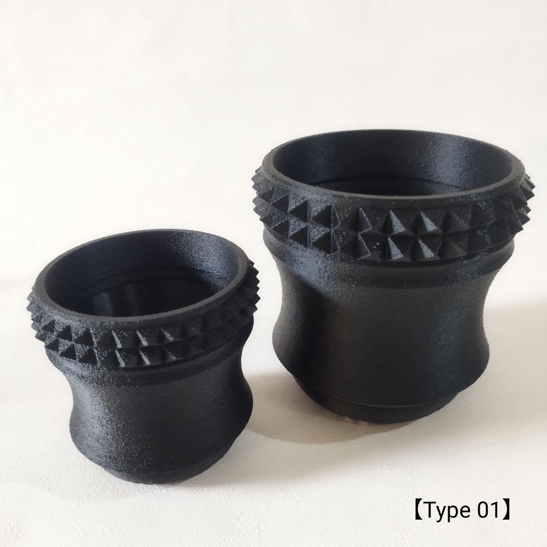 Amazon.co.jp: 3Dプリンター鉢 2個セット Type01(L) (M) size