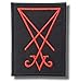 Produktbild Sigil of Lucifer - embroidered patch 6 x 8 cm