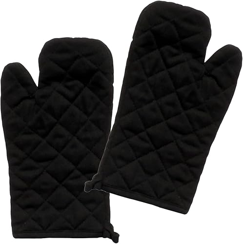 Lobyn Value Packs 2 manoplas de horno resistentes al calor, guantes de cocina acolchados de peso pesado, guantes de horno, guantes de horno, guantes disponible en Yaxa Venezuela