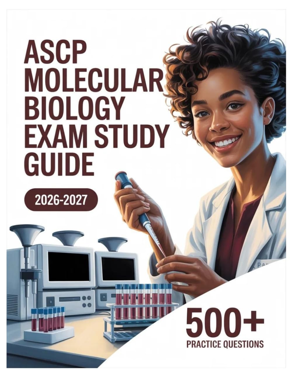 ASCP Molecular Biology Exam Study Guide 2026-2027: Complete Subject Review, 500+ Test Questions, Full Answer Keys, and Detailed Solutions