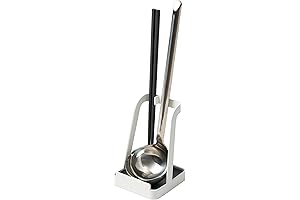YAMAZAKI Kitchen Lid Holder Freestanding Utensil Caddy