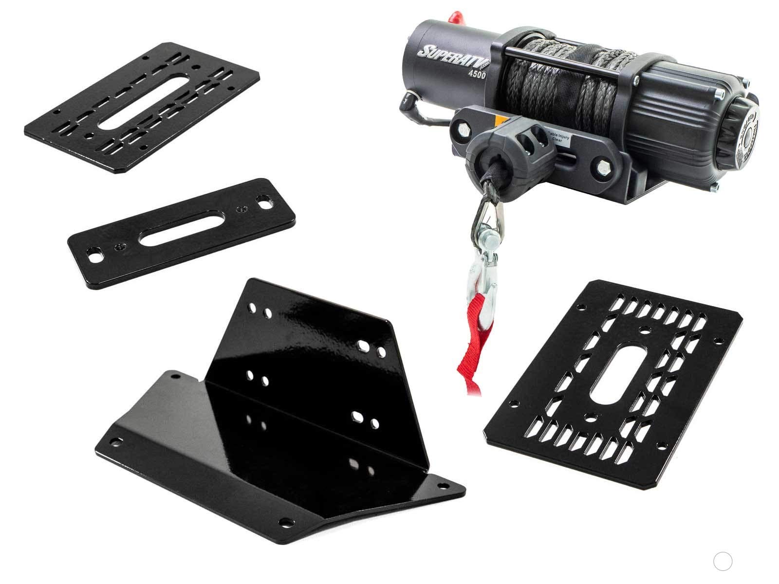 Buy SuperATV Heavy Duty Winch ing Plate for Polaris Ranger XP 1000