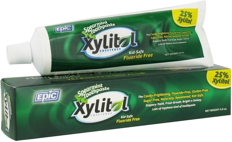 Epic Dental Tpaste Xyl Flor Free Spmt 4.9 Oz Health