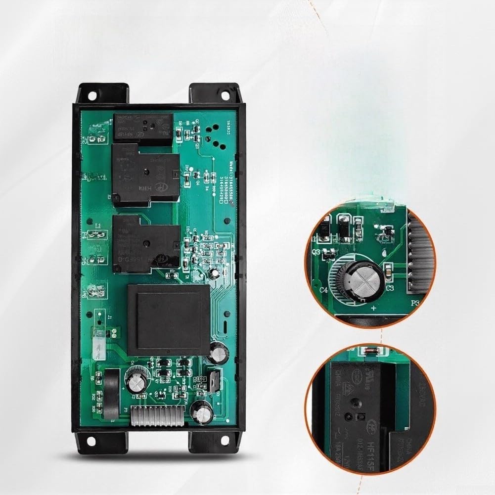 Ofen-Timer-Bedienfeld 316455420 für Electrolux – Ersatz-Timer Montage eingebauter Backofen-Timer Kunststoff 25 cm
