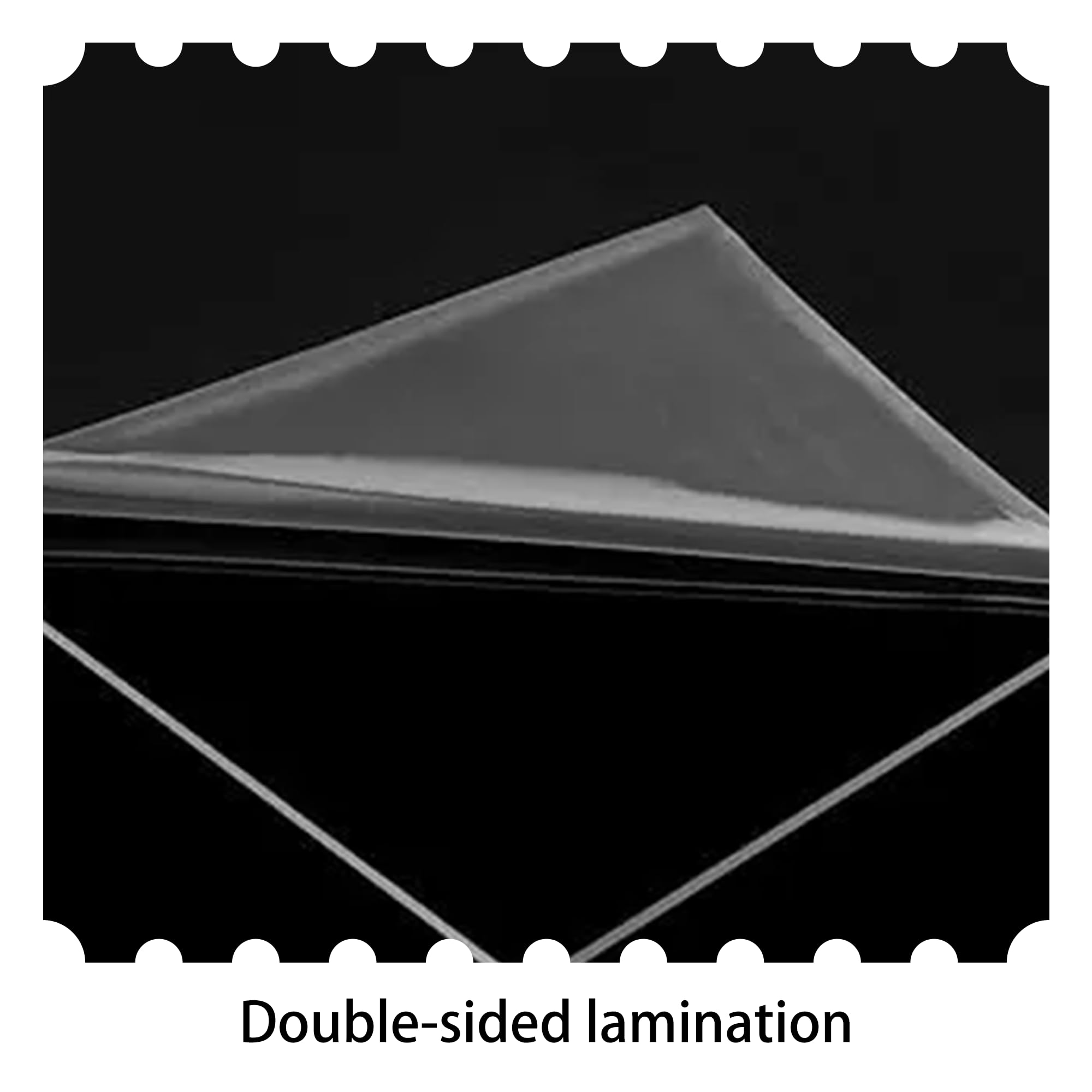 Piezas Metacrilato Transparente 50 x 70 cm con Película Protectora Plancha Placa Lamina Plástico Acrílico Alta Transmisión de Luz para Decoración, Pantalla, Pintura, 6mm