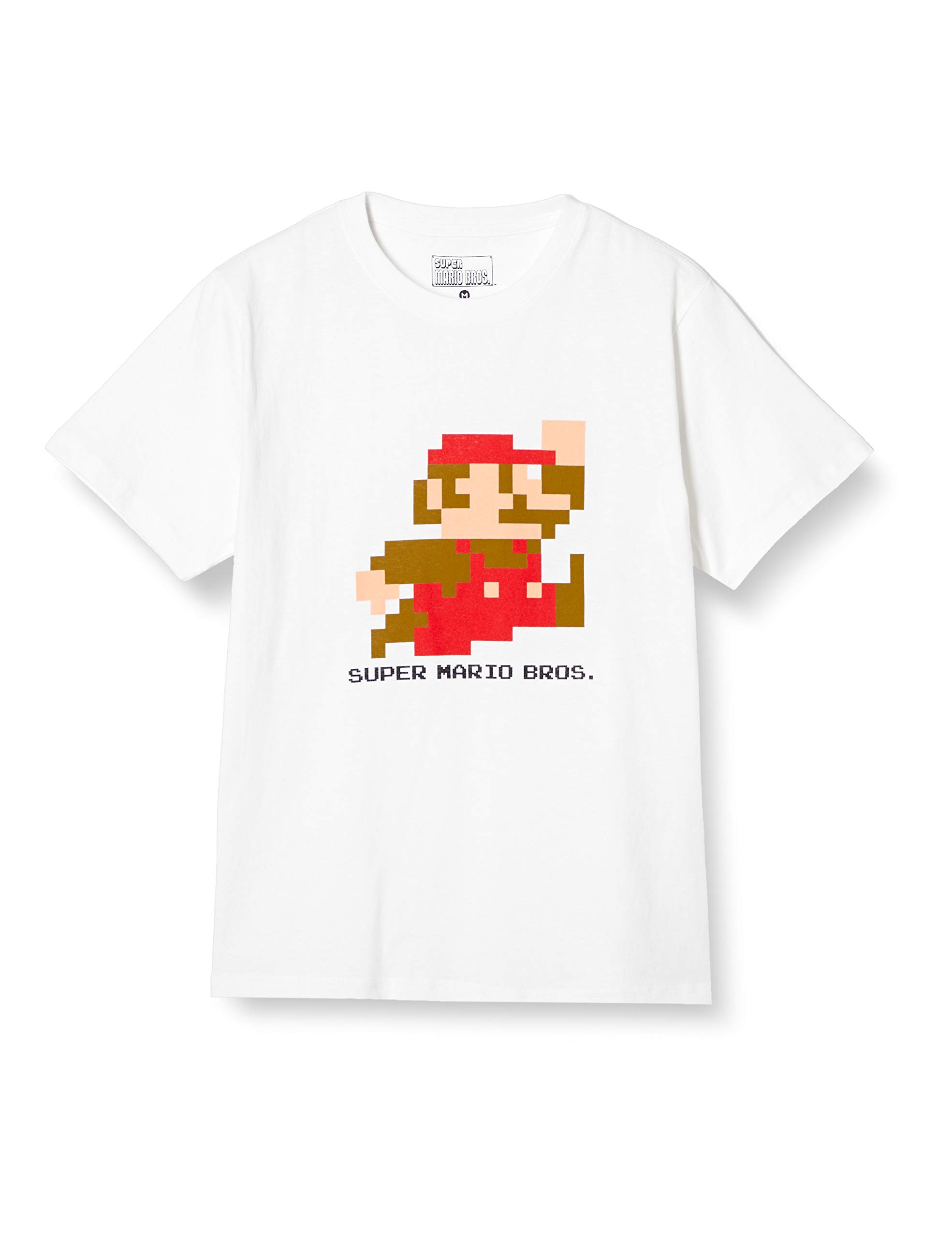 Amazon | Tシャツ 半袖 ドット マリオ ジャンプ レトロ グッズ | T 