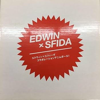 【限定品】EDWIN ×SFIDAコラボ　限定デニム フットサルボール Amazon.co.jp: EDWIN SFIDA コラボデニムフットサルボール 限定