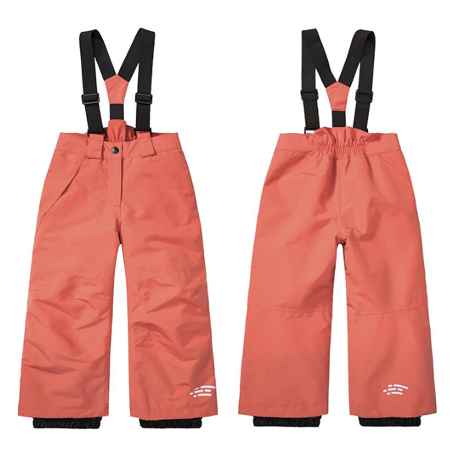 Regenanzug Kinder Wind-Und wasserdichte Matschhose Mädchen Gefüttert Arbeitshose Hosenträgern Unisex Sport Hose Wiederverwendbar Regenhose Regenbekleidung Buddelhose Atmungsaktiv Outdoorhose