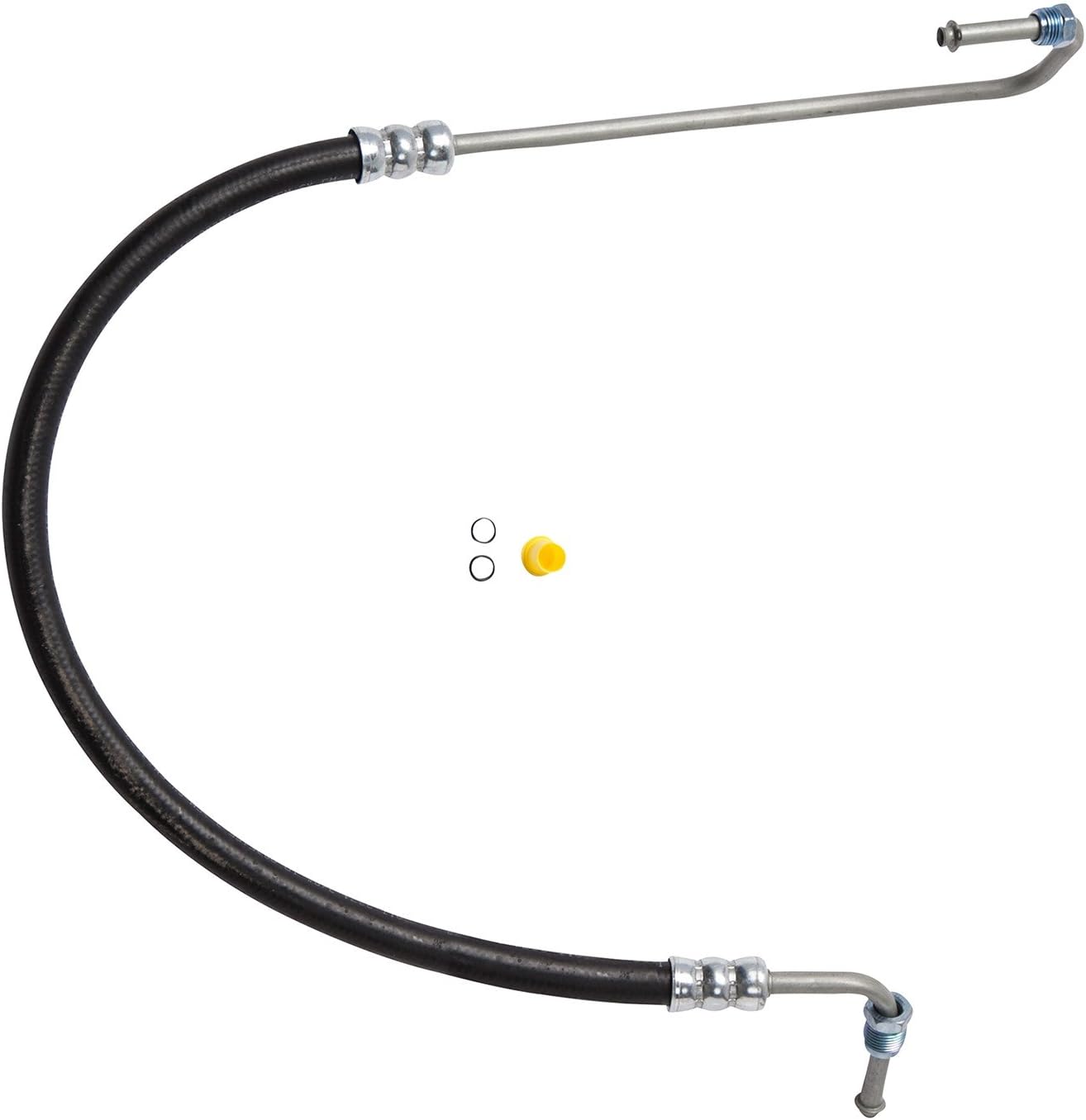 Edelmann 92293 Steering Pressure Hose, Black