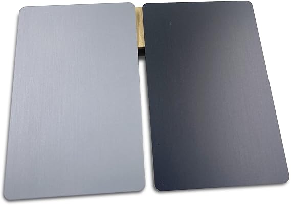 Customize Anodized Aluminum Metal Business Card 86X54X0.8mm 100pcs
