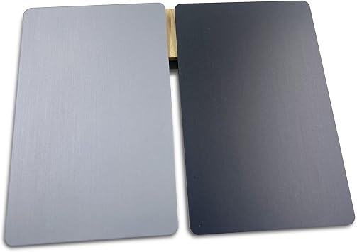 Customize Anodized Aluminum Metal Business Card 86X54X0.8mm 100pcs