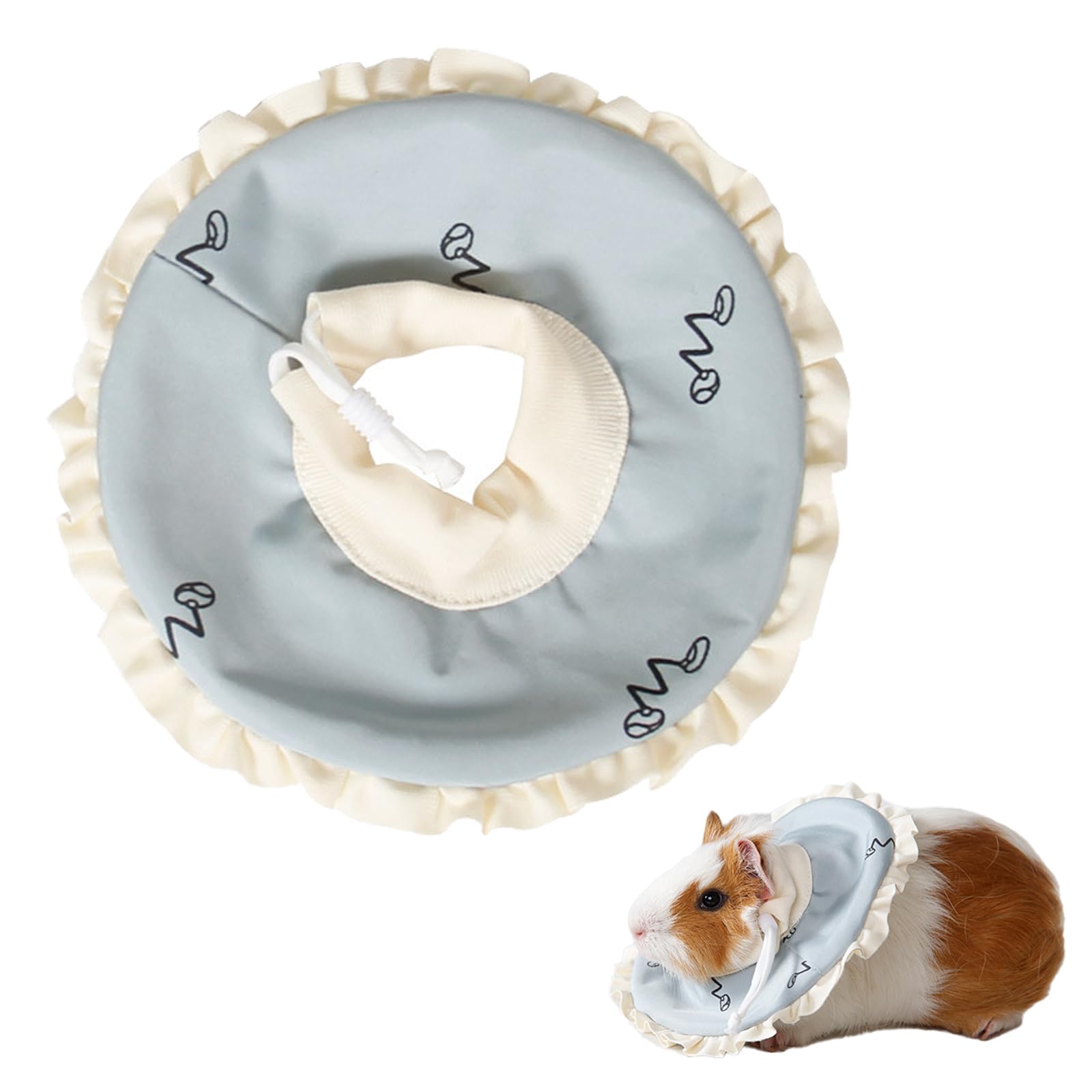 Ludlz Cat Recovery Collar Soft Cat Cone Collar Cute Sunflwer For