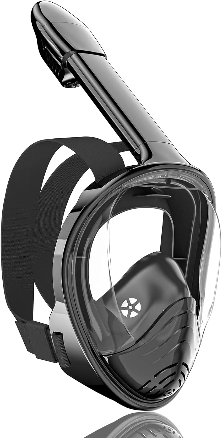 QingSong Full Face Snorkel Mask for Adults