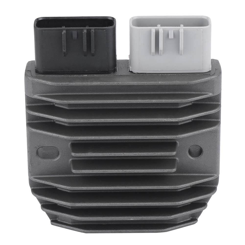 Aramox Raddrizzatore Regolatore di Tensione per Moto, in Lega di Alluminio, Compatibile con YZF R1, FZ1000, FZ1, FJR1300, VMX17, V-XV1700A