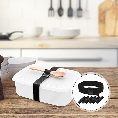 Miniatura 6 de Caja de 6 piezas Bento Box Strap Bento Accesorios Lunch Holder Box Strap Bento Box Straps Box Strap Box Tie Down Strap Outdoor Bento Box Cinturones