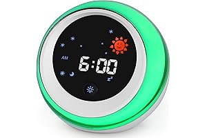 Little Hippo Mella Ready to Rise Clock