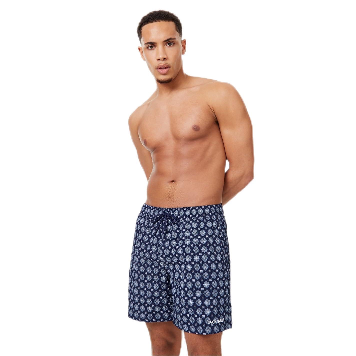Jack Wills Mens Baroque Swim Shorts