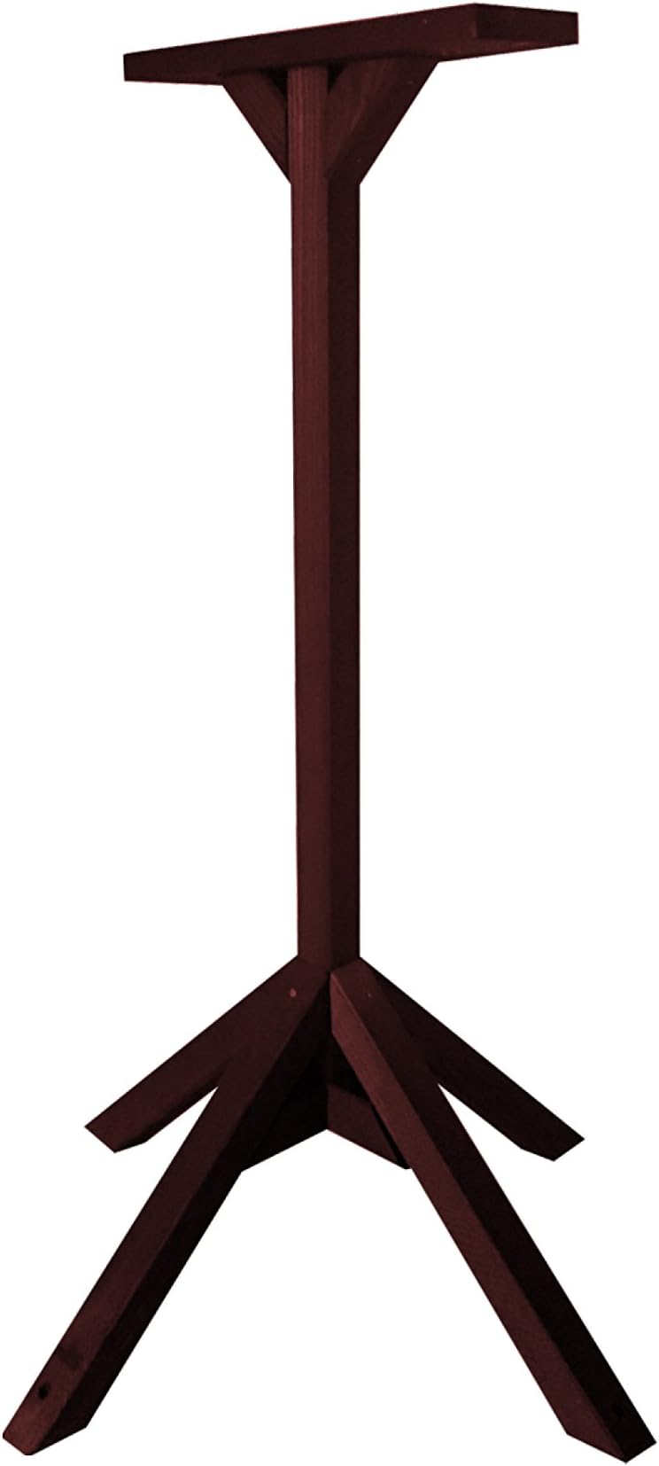 Krakwood Stand For Bird house/Bird feeder (dark oak)