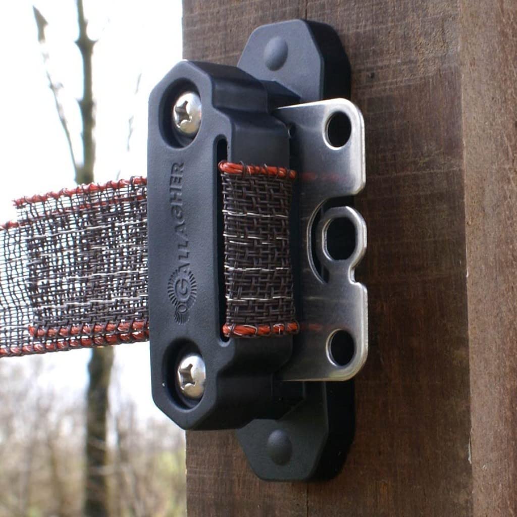 30x Gallagher TurboStar Pferdezaun-Eckisolator - Weidezaun Isolatoren - UV-stabil und witterungsbeständig