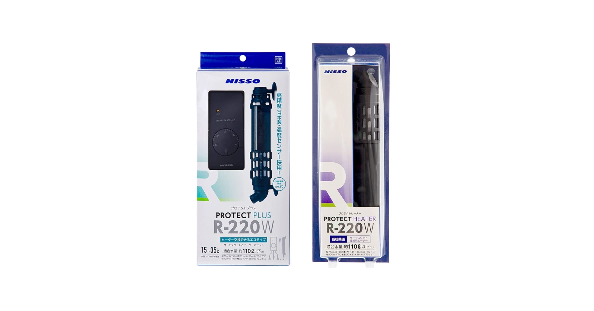 アクリル　インラインヒーター　NISSO R-220W ヒーター 楽天市場】ニッソー プロテクトプラス R−220W ヒーター＋