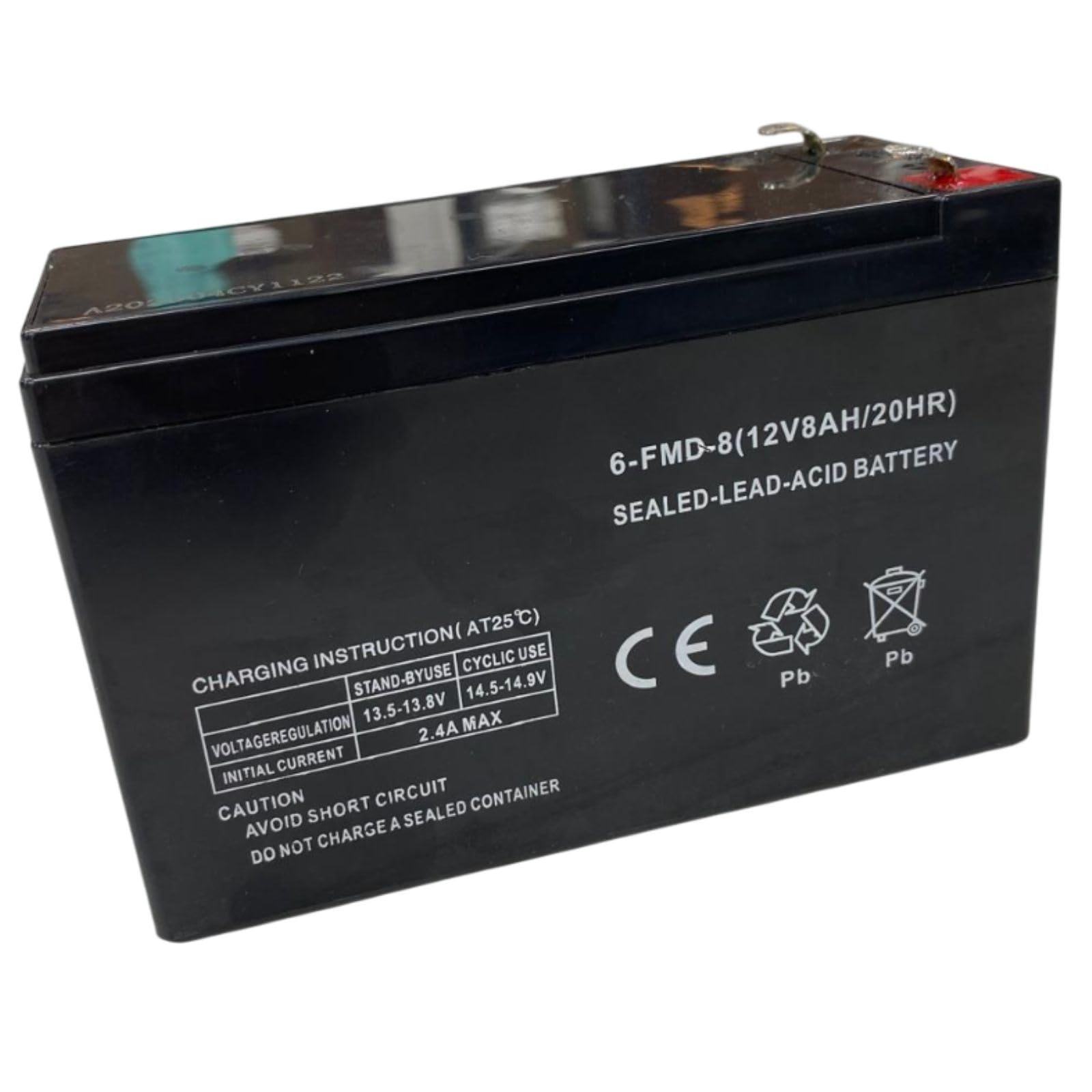 Avalon Batería de Repuesto para Pulverizador Eléctrico de 12 Voltios y 8 Ah. Batería para sulfatadoras de Mochila de 16L. Recambios de pulverizadores