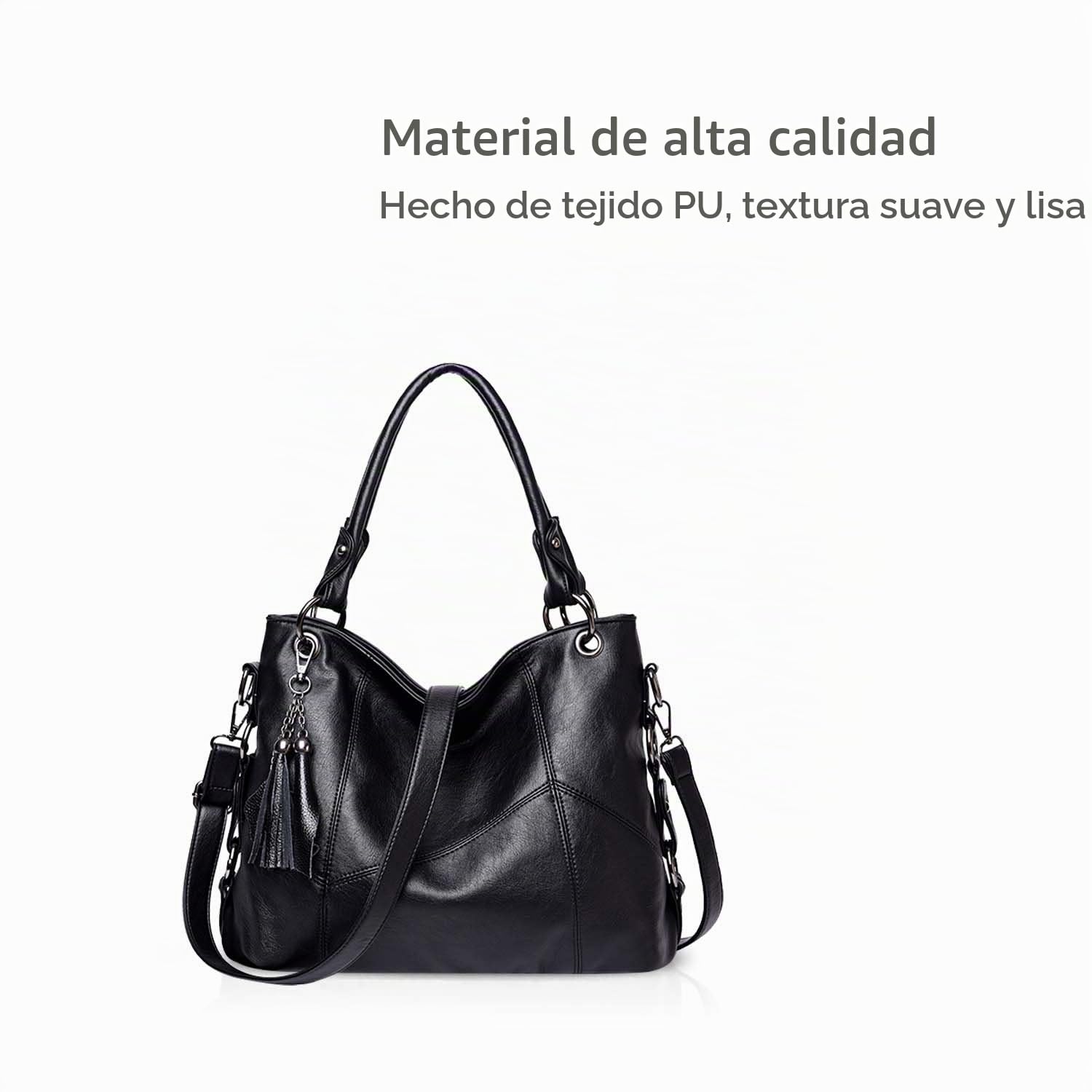 NICOLE & DORIS Fashion Woman Shoulder Bag Ladies Tote Shopper Bags Large Handabg Soft PU Leather Crossbody Bag