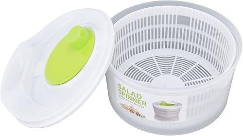 Escurridor de ensalada Colador de ensalada Lavadora de verduras Secadora de plástico Colador de lechuga Lavadora de frutas para lavado doméstico