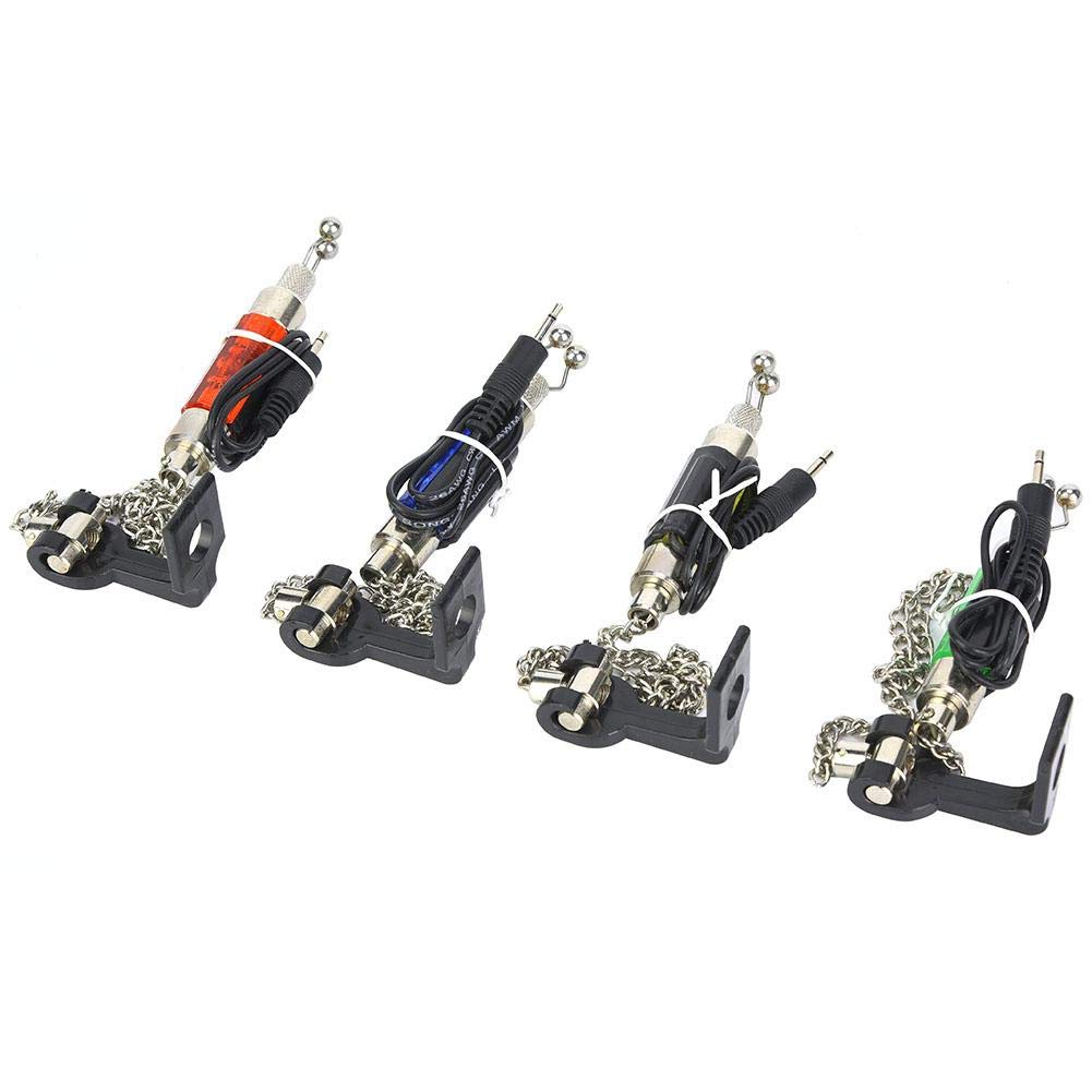 Nunafey Led Illuminated Fishing Swinger, 4 Pcs Wear-Resistant Portable Fish Bite Indicator, Day And Night Time Fishing For Fishing Lovers - Image 4