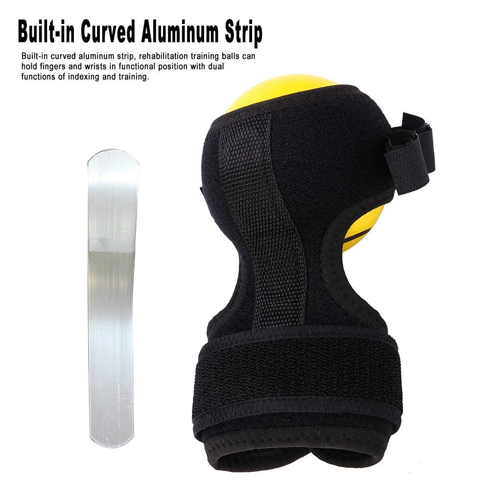 Pelota antiestática, dispositivo de entrenamiento de dedos, pelota de agarre para niños, ortesis de muñeca y dedo, ejercicio de rehabilitación, reducir el estrés y ejercitar la mano