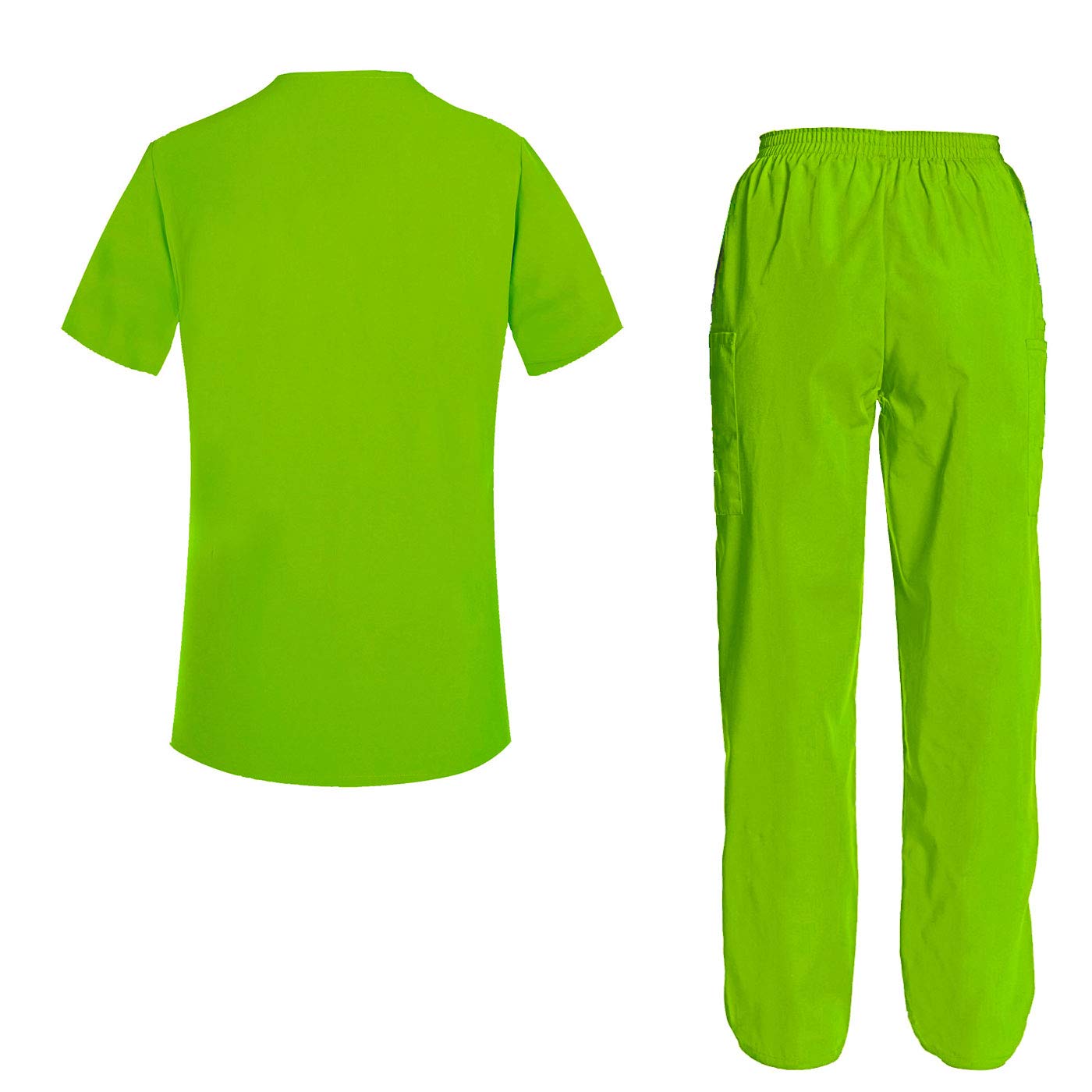 TAILOR'S Women's Embroidered Scrub Set Scrub Top and Pants Scrubs Set Personalized with your Text