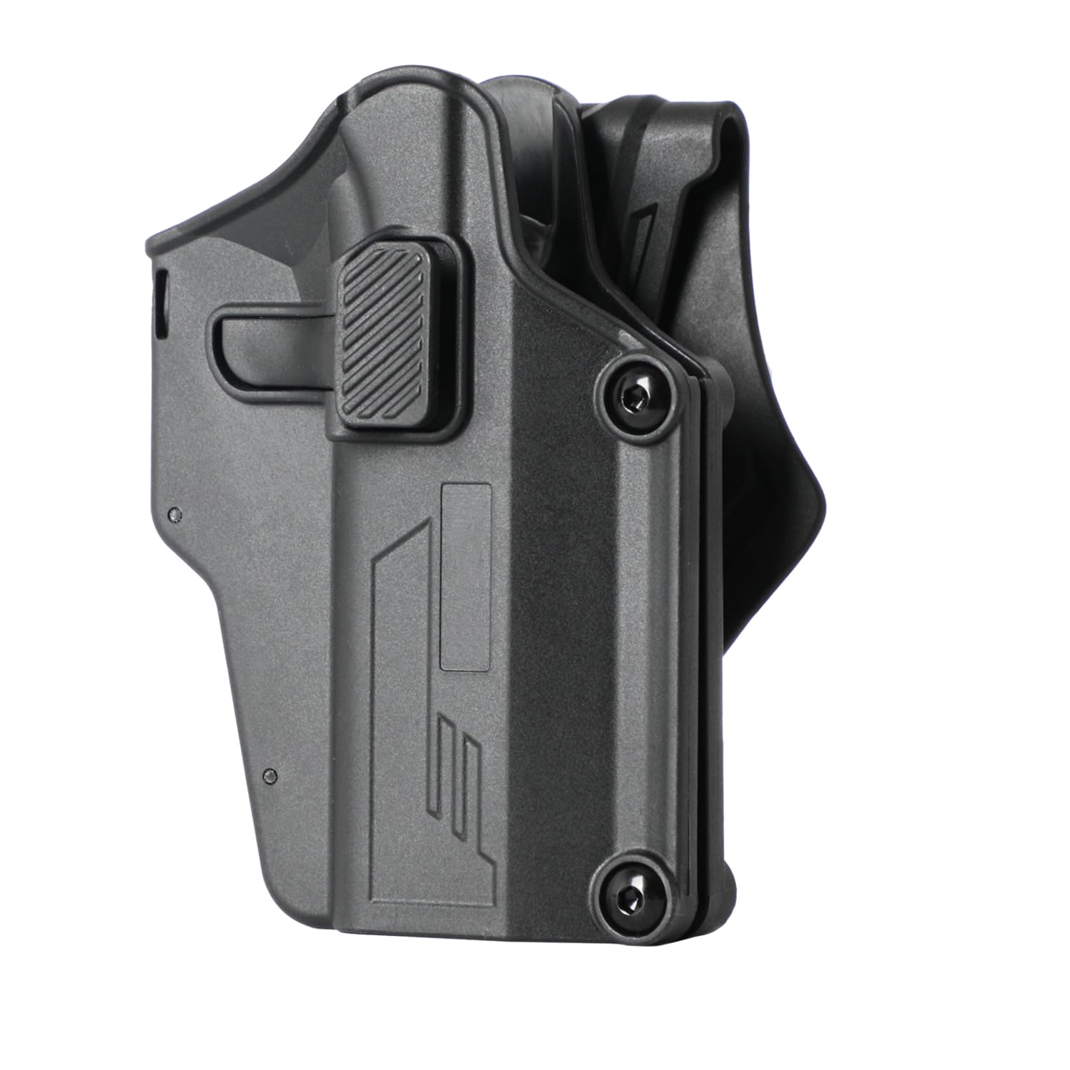 Cavebear OWB Holster for Beretta 92/92FS/92G/92X/96/APX/M9, Taurus PT92/TX22,Auto Lock,Adjustable Cant & Retention, Index Finger Released Tactical Gun Holster- Right Handed