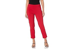 Women's Super Stretch Millennium Ankle-Length Capri Pants in Solid Colors