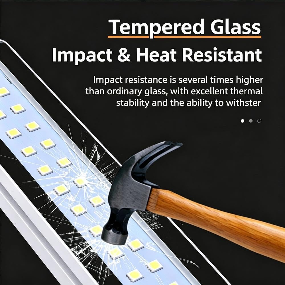 Tubo de luz LED for taller de 24V/220V, Luz de Trabajo de Máquina CNC